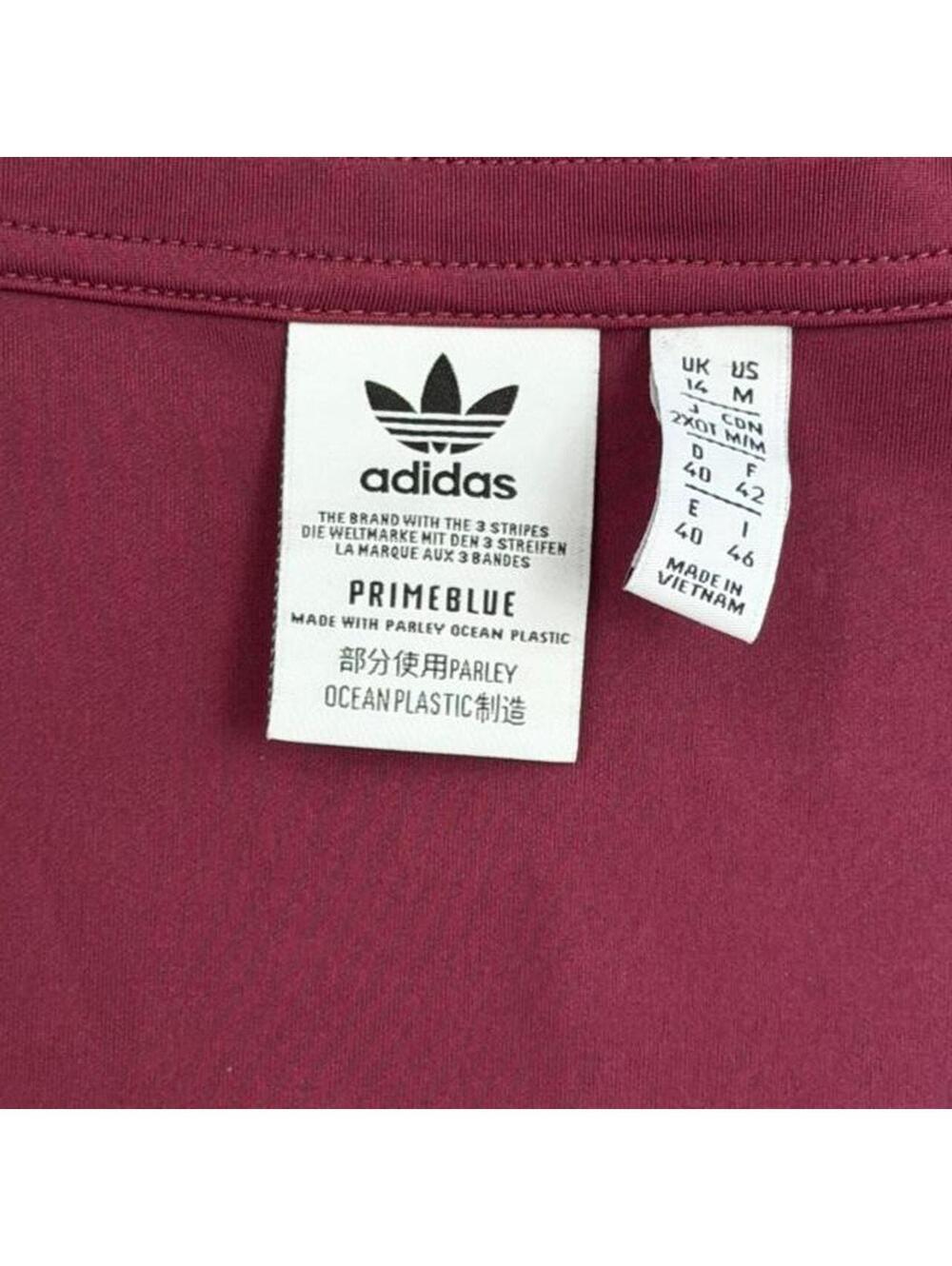 Adidas Women's Burgundy and Red Shirt - Picture 2 of 3